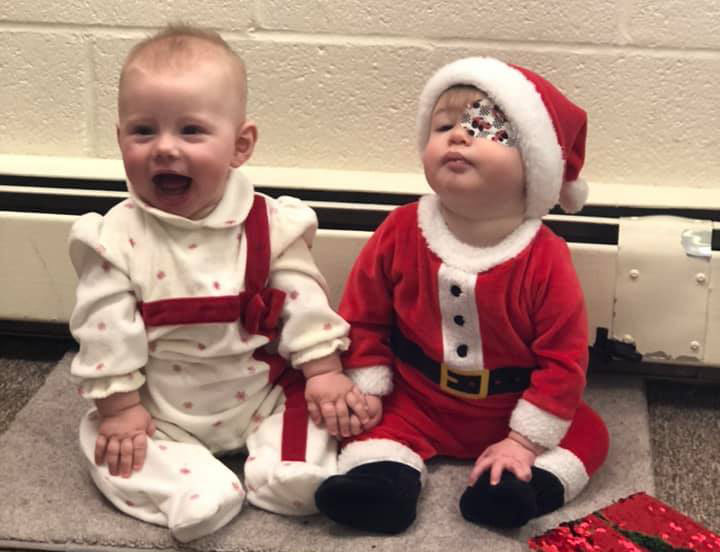 babies smiling at a Preschool & Daycare Serving Brighton, MI